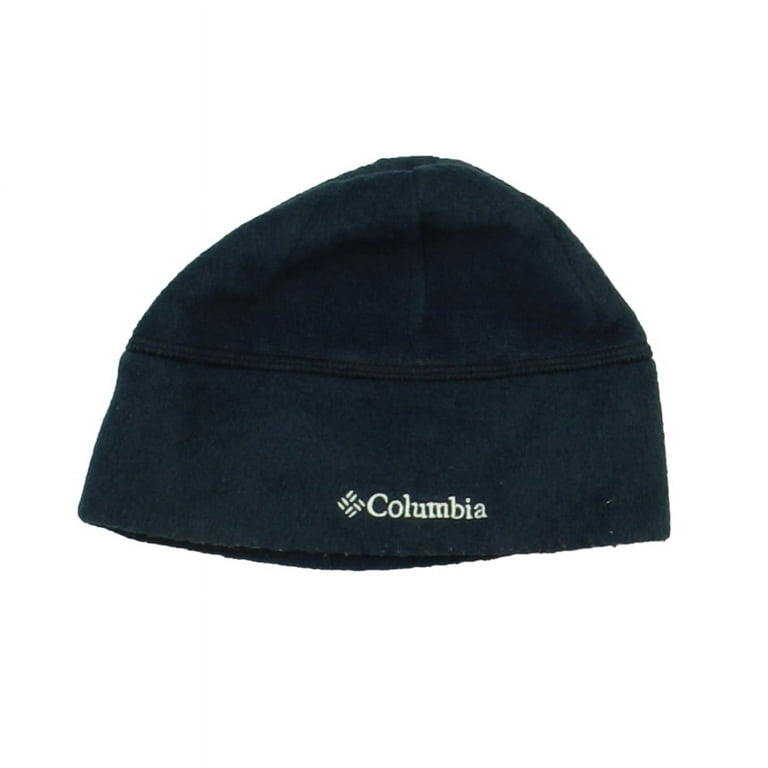 used Pre-owned Columbia Boys Navy Winter Hat Size: *12-24 Months, Boy's, Size: One size, Blue