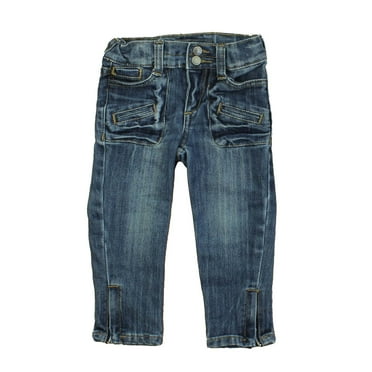 Pre-Owned DKNY Girls Blue Jeans size: 2T (Fair)