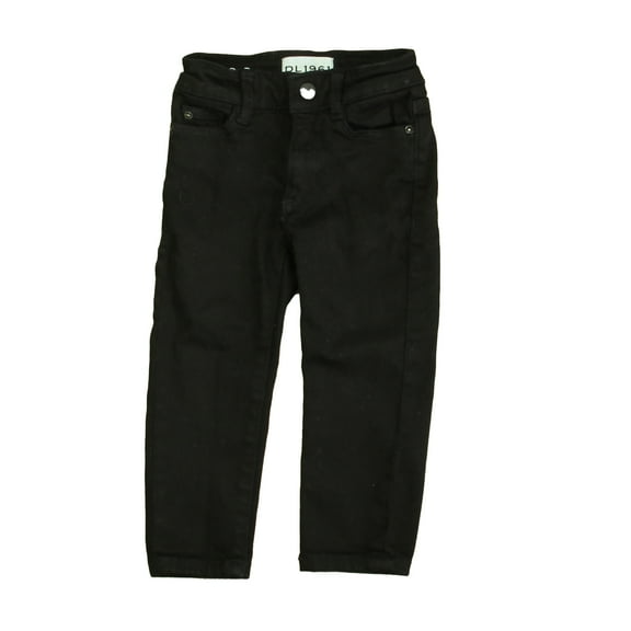 Pre-Owned DL1961 Girls Black Jeggings size: 2T (Good)