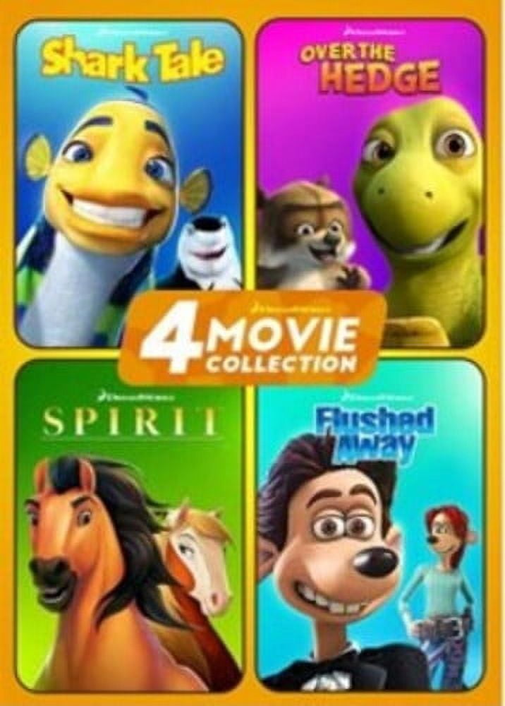 Pre-owned - Dreamworks 4-Movie Collection (Flushed Away/Over The Hedge ...