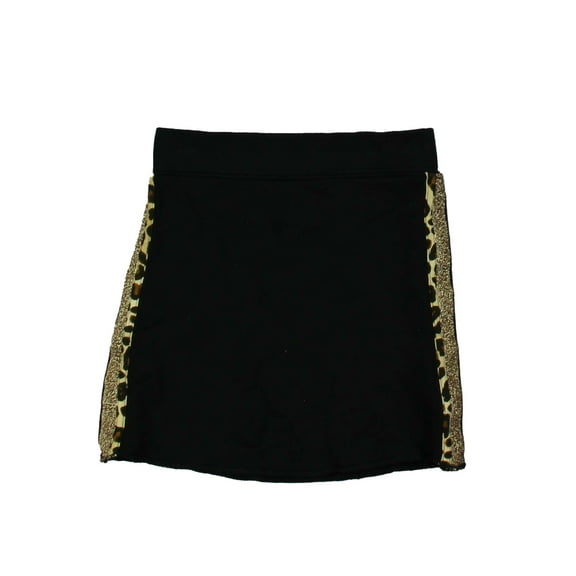 Pre-Owned Flowers By Zoe Girls Black Skirt size: 6 Years (Good)