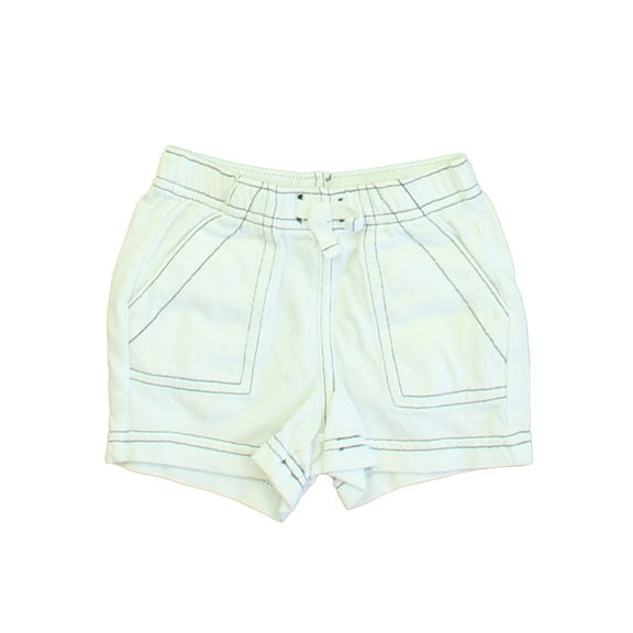 Pre-Owned Gap Boys White Shorts size: 3-6 Months (Good)