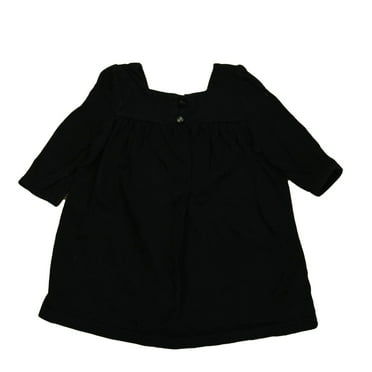 Pre-Owned Gap Girls Black Dress size: 12-18 Months (Good)