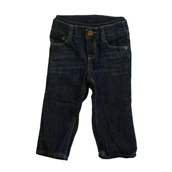 Pre-Owned Gap Girls Blue Jeans size: 12-18 Months (Good)