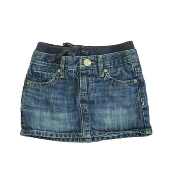Pre-Owned Gap Girls Blue Skirt size: 12-18 Months (Good)