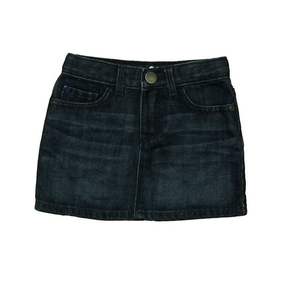 Pre-Owned Gap Girls Blue Skirt size: 2T (Good)