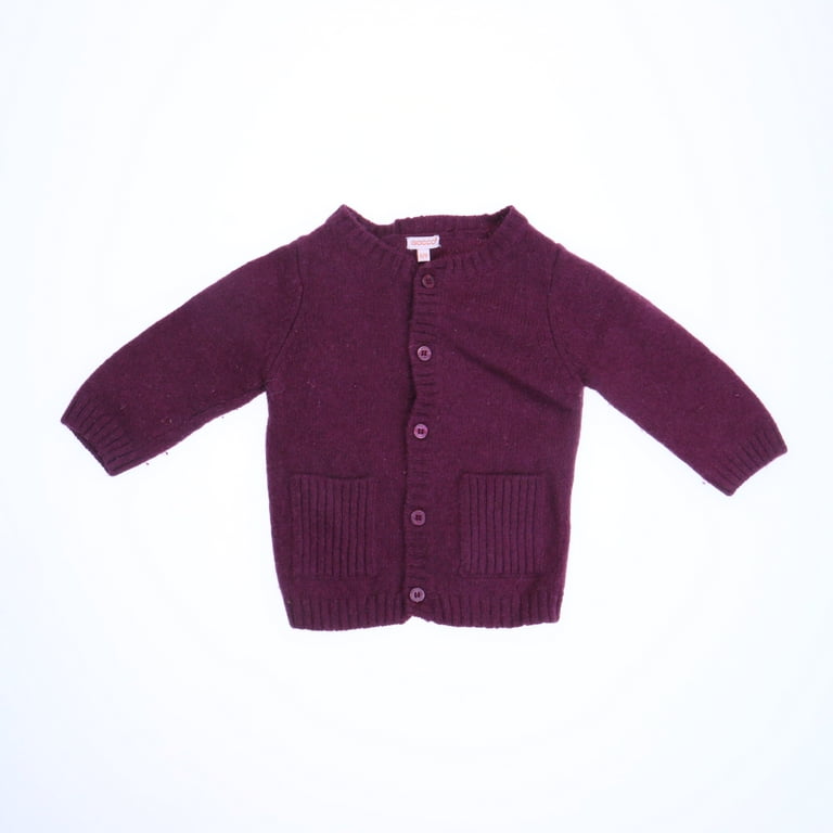 Girls clearance maroon cardigan