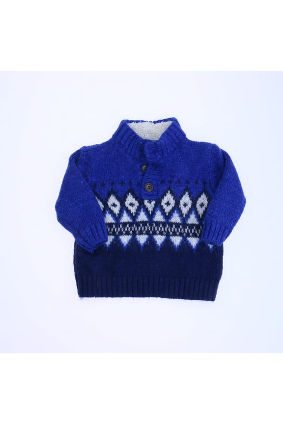 Pre-owned: Gymboree Boys Blue Sweater size: 3-6 Months (Good)
