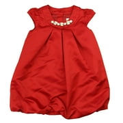 Pre-owned Gymboree Girls Red Dress size: 18-24 Months