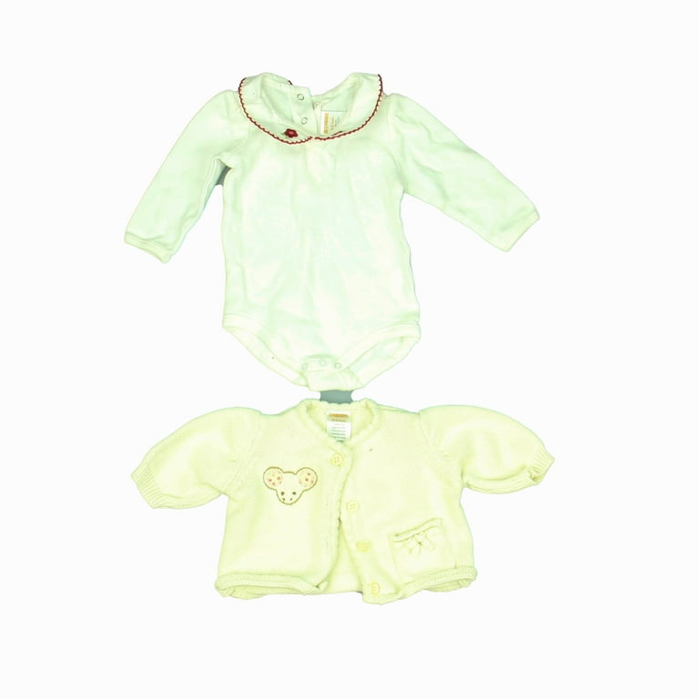 Pre-owned Gymboree Girls White  Ivory Apparel Sets size: 0-6