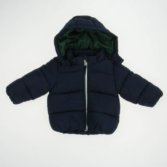 Pre-Owned H&M Boys Blue Jacket size: 4-6 Months (Excellent)