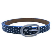 Pre-owned Hanna Andersson Girls Navy Polka Dots Accessory size: 3-4T