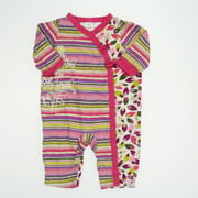 Pre-owned Hanna Andersson Girls Pink Multi Long Sleeve Outfit size: 6-12 Months