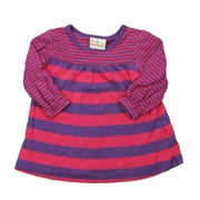 Pre-owned Hanna Andersson Girls Pink | Purple | Stripes Dress size: 18-24 Months