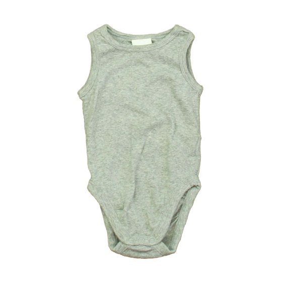 Pre-Owned Hanna Andersson Unisex Gray Romper size: 3-6 Months (Good)