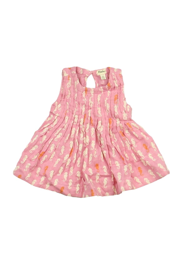 Pre-owned: Hatley Girls Pink Dress size: 9-12 Months (New with Tags)