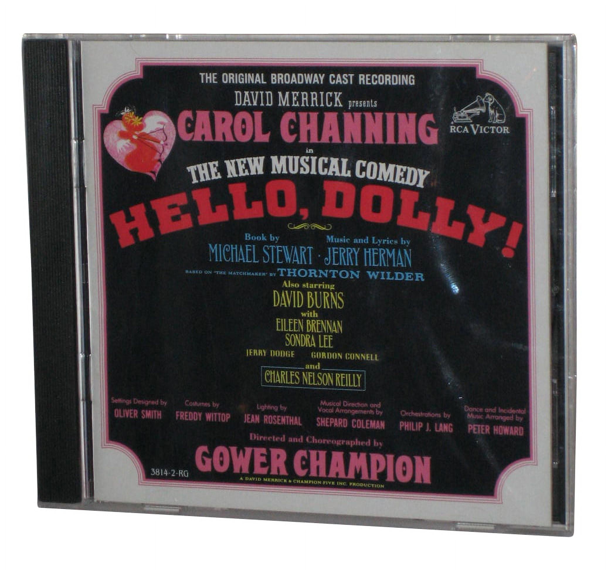 Pre-Owned Hello Dolly! 1964 Original Broadway Cast Music CD - (Jerry Herman / Carol Channing)