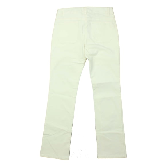 Pre-Owned Jacadi Girls White Pants size: 8 Years (New with Tags)