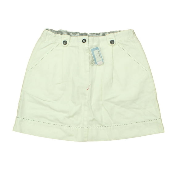 Pre-Owned Jacadi Girls White Skirt size: 8Y | 10Y (New with Tags)