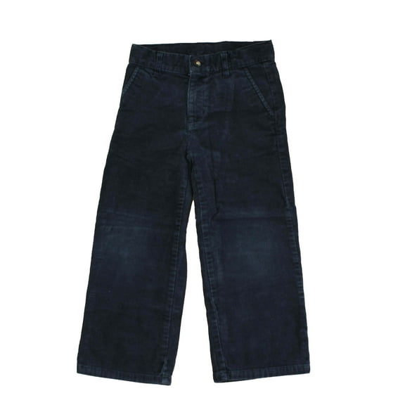 Pre-owned: Janie and Jack Boys Blue Corduroy Pants size: 4T (Fair)