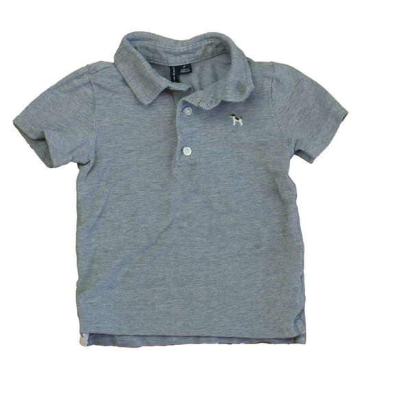Pre-owned: Janie and Jack Boys Blue Polo Shirt size: 2T (Good)