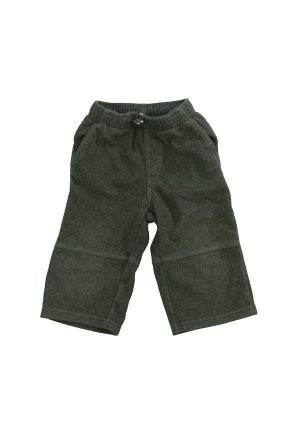 Pre-owned: Janie and Jack Boys Gray Casual Pants size: 12-18 Months (Fair)