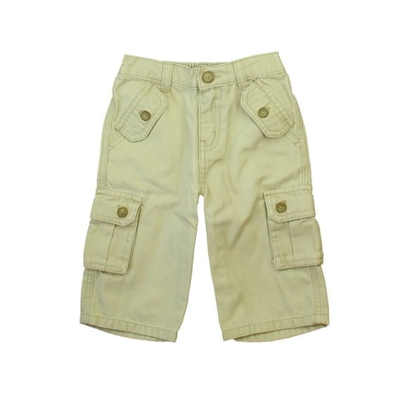 Pre-Owned Janie and Jack Boys Khaki Cargo Pants size: 6-12 Months (Good)