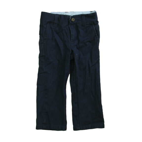 Pre-owned: Janie and Jack Boys Navy Pants size: 2T (Good)