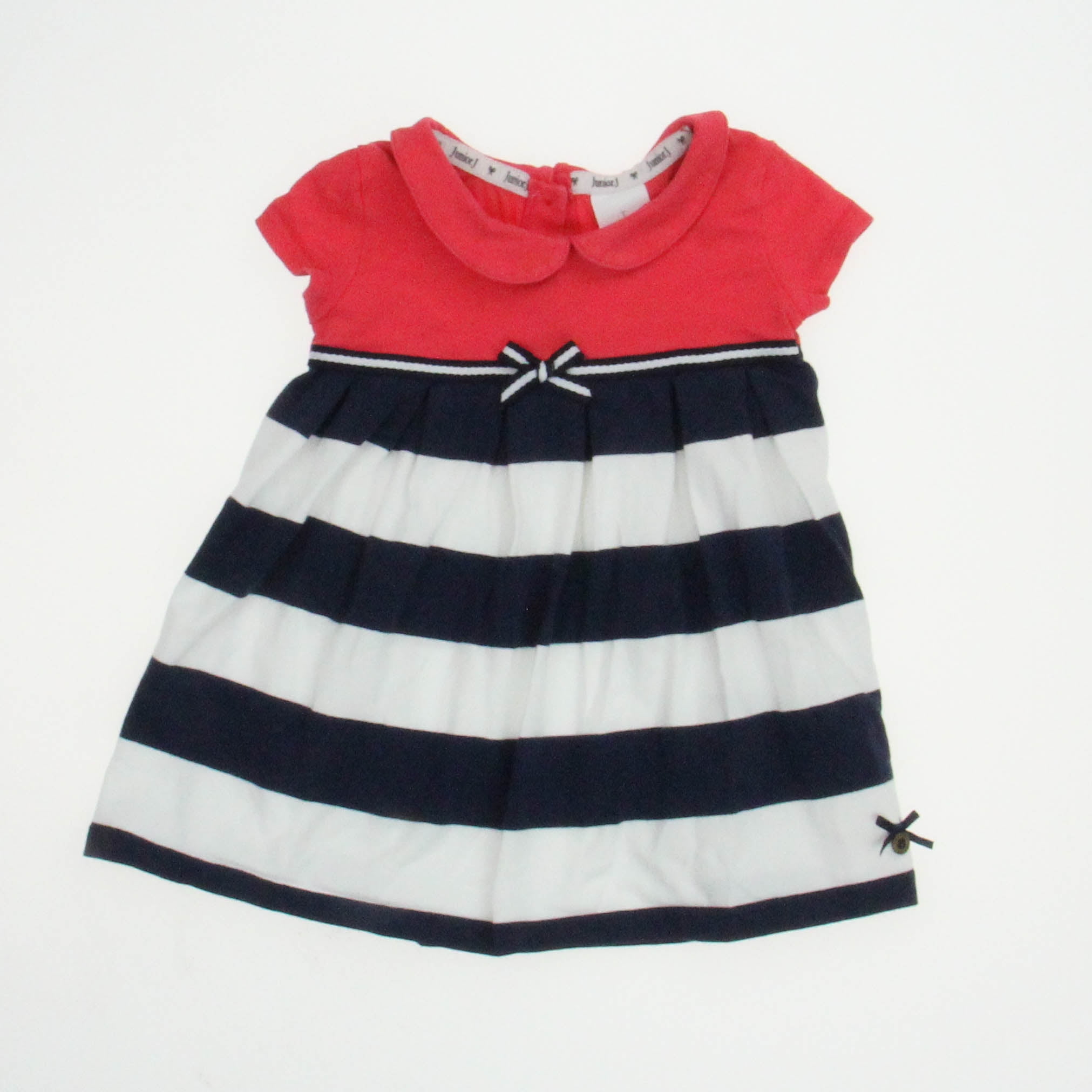 Pre Owned Jasper Conran Girls Red White Blue Dress size 6 9 Months Excellent Walmart