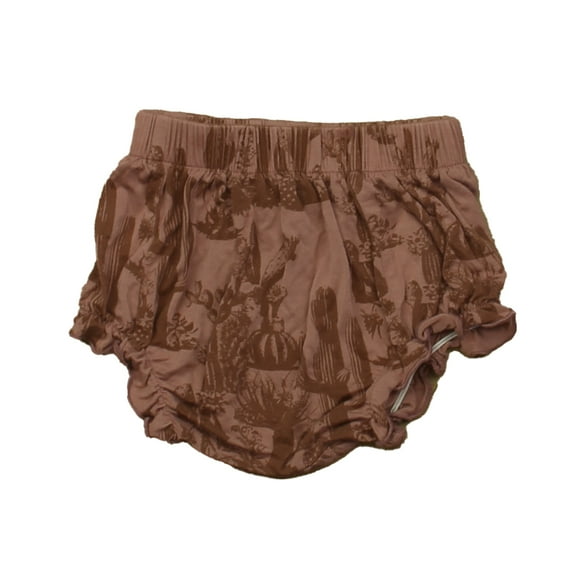 Pre-Owned Kate Quinn Organics Girls Pink Cactus Shorts size: 6-12 Months (Good)