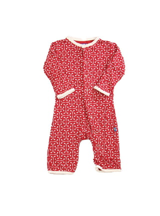  KicKee Pants Little Boys Basic Footie with Zipper - Moss, 0-3  Months: Clothing, Shoes & Jewelry