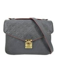thumbnail image 1 of Pre-Owned LOUIS VUITTON Metis Pochette Empreinte Leather Crossbody Bag Navy Blue, 1 of 1