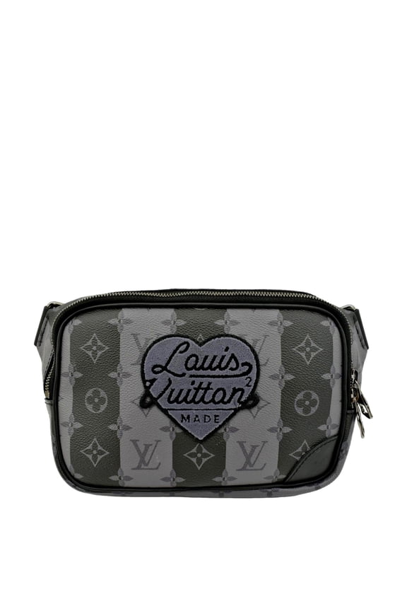 Pre-Owned LOUIS VUITTON Modular Sling Monogram Eclipse Shoulder Bag Black