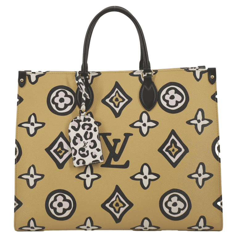 Pre Owned LOUIS VUITTON Onthego Wild At Heart Monogram Canvas Tote Bag Arizona Walmart