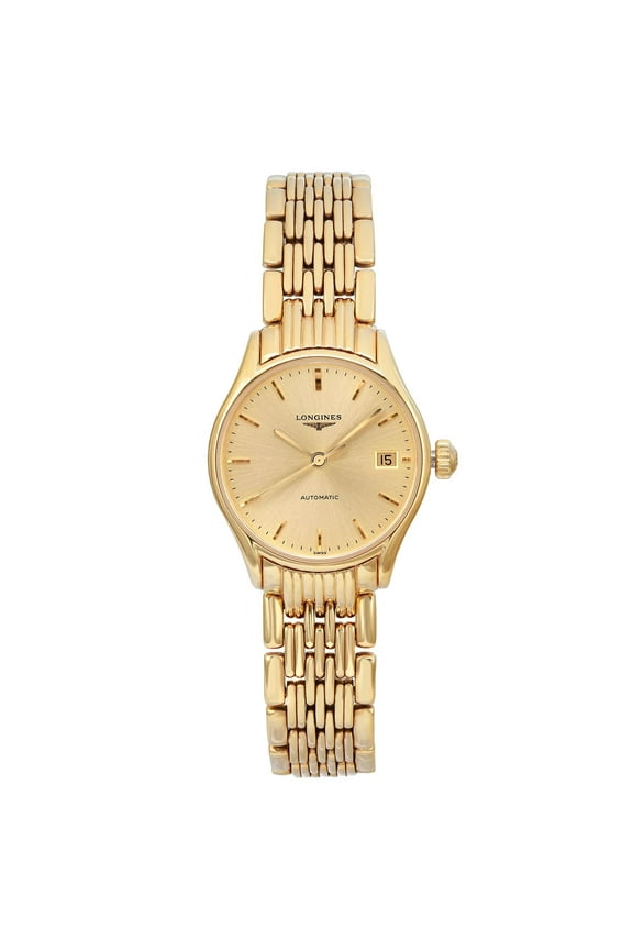 Pre-Owned Longines Lyre 25mm PVD Automatic Ladies Watch L4.360.2.32.8 (Good)