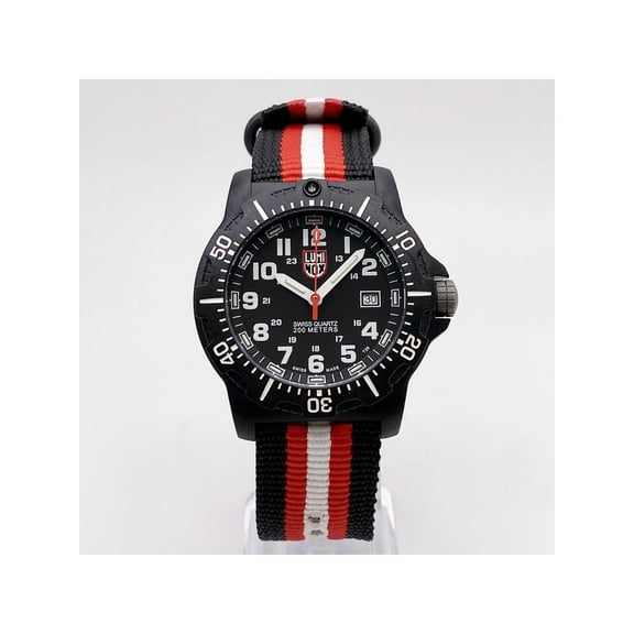 Pre-Owned Luminox Black OPS 45mm Carbon Black Dial Quartz Watch XL.8881 (Good)