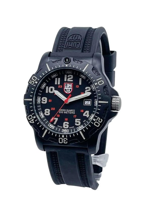 Pre-Owned Luminox Navy Seal Black OPS 44mm Quartz Mens Watch XL.8813.LM (Good)