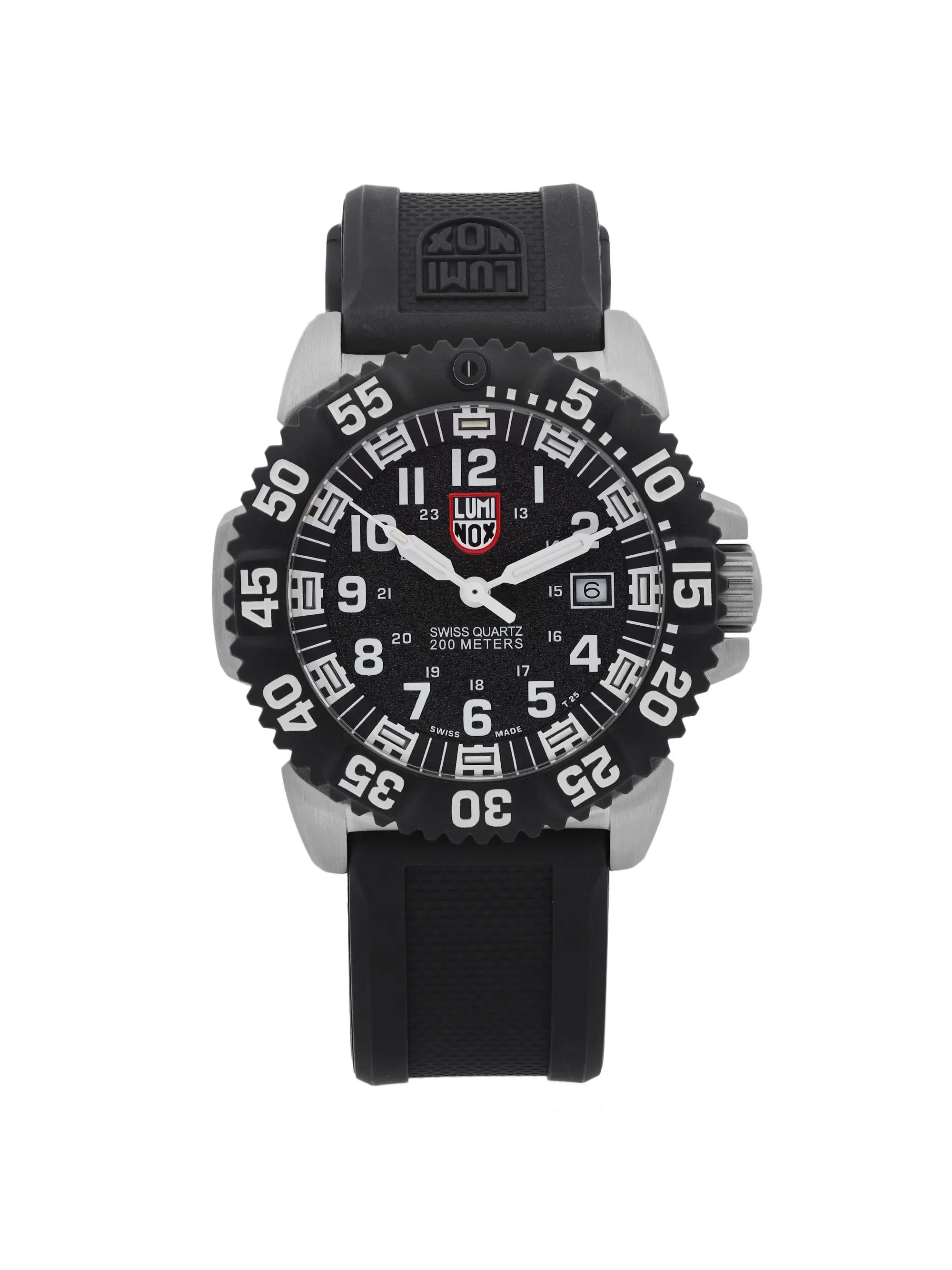 Pre-Owned Luminox Navy Seal Colormark Steel 45mm Watch XS.3151.NV 