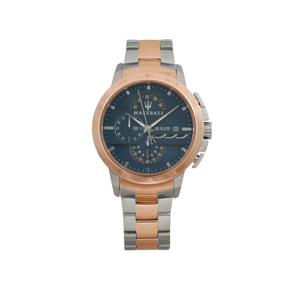 Pre-Owned Maserati Ingegno 45mm Blue Dial Mens Watch R8873619002 (Good)