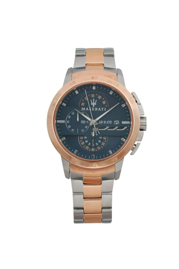 Pre-Owned Maserati Ingegno 45mm Blue Dial Mens Watch R8873619002 (Good)