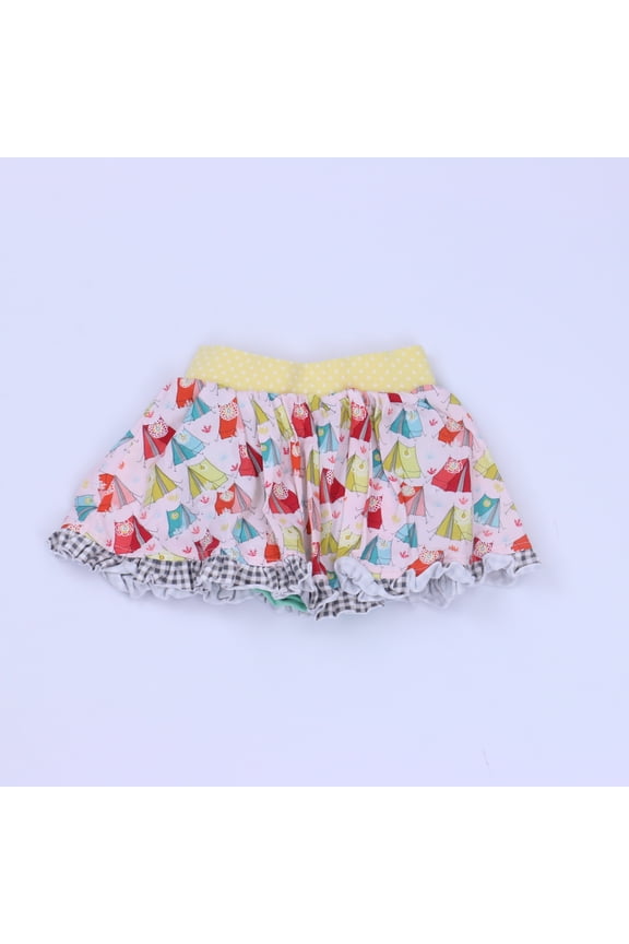 Pre-owned: Matilda Jane Girls Green | Yellow | Red Skirt size: 3 Months (Excellent)
