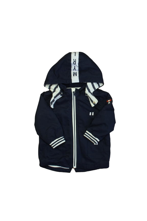 Pre-Owned Mayoral Boys Navy | White Jacket size: 9 Months (Good)
