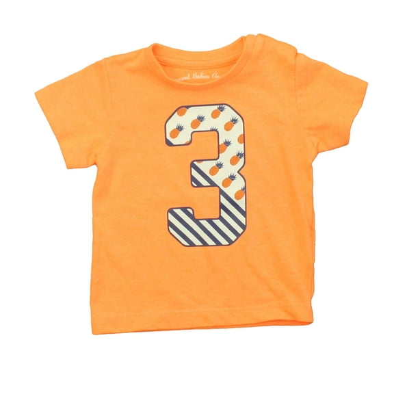 Pre-owned: Mayoral Boys Orange | 3 T-Shirt size: 6 Months (Excellent)