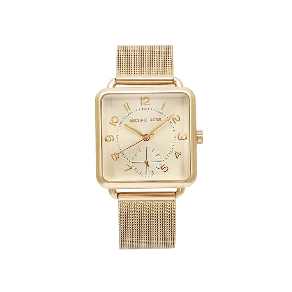 Pre-Owned Michael Kors Brenner Steel Ladies Quartz Watch MK3663