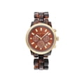 thumbnail image 1 of Pre-Owned Michael Kors Tortoise 43mm Steel Quartz Lady Watch MK5216 (Good), 1 of 1