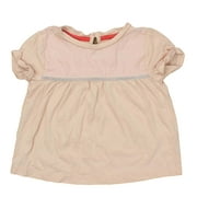 Pre-owned Mini Boden Girls Pink Short Sleeve Shirt size: 2-3T