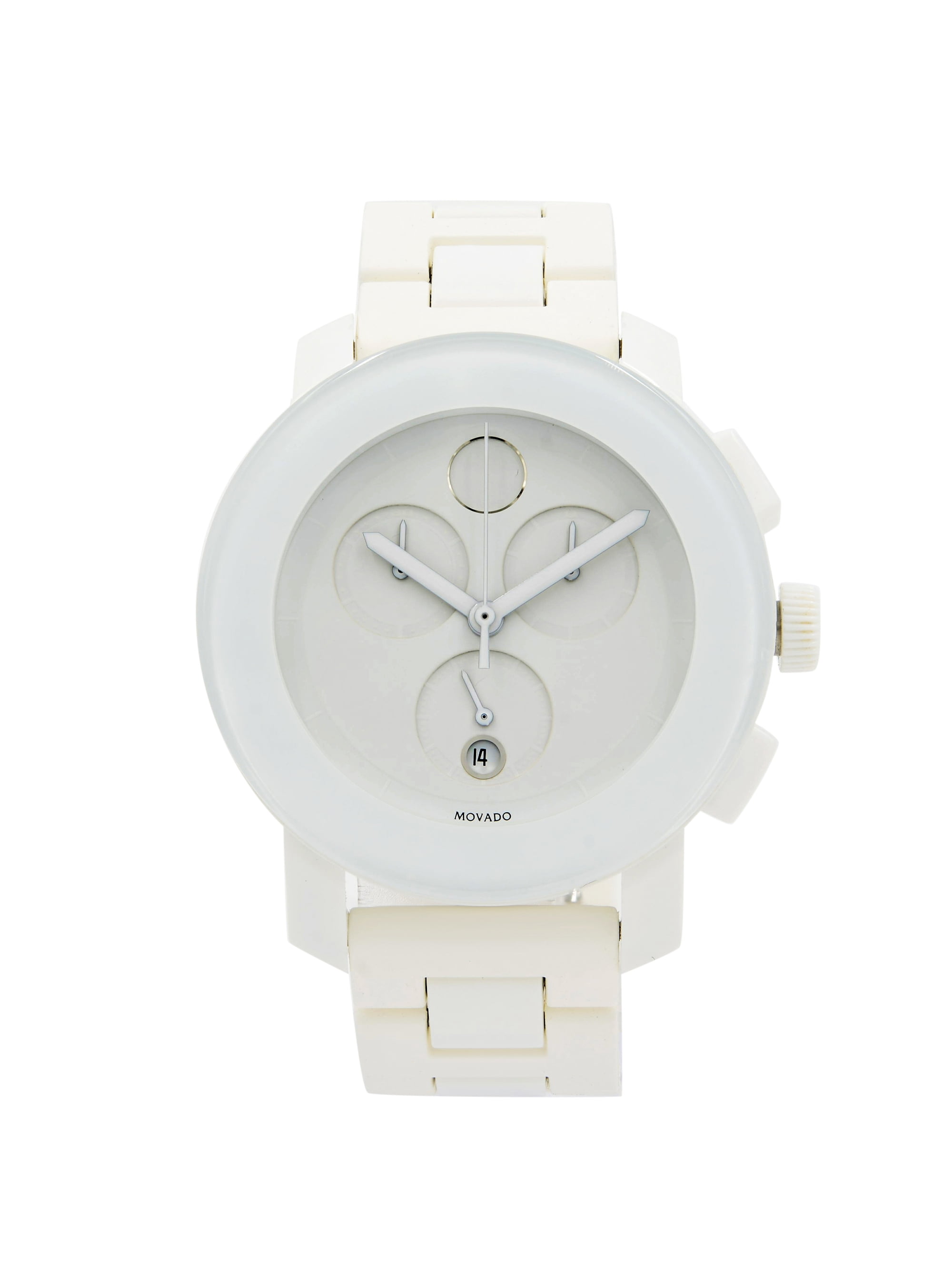 Pre-Loved Movado Bold Unisex Watch Movado Bold Navy Blue Dial Steel Plastic Quartz Mens Watch  main image 2