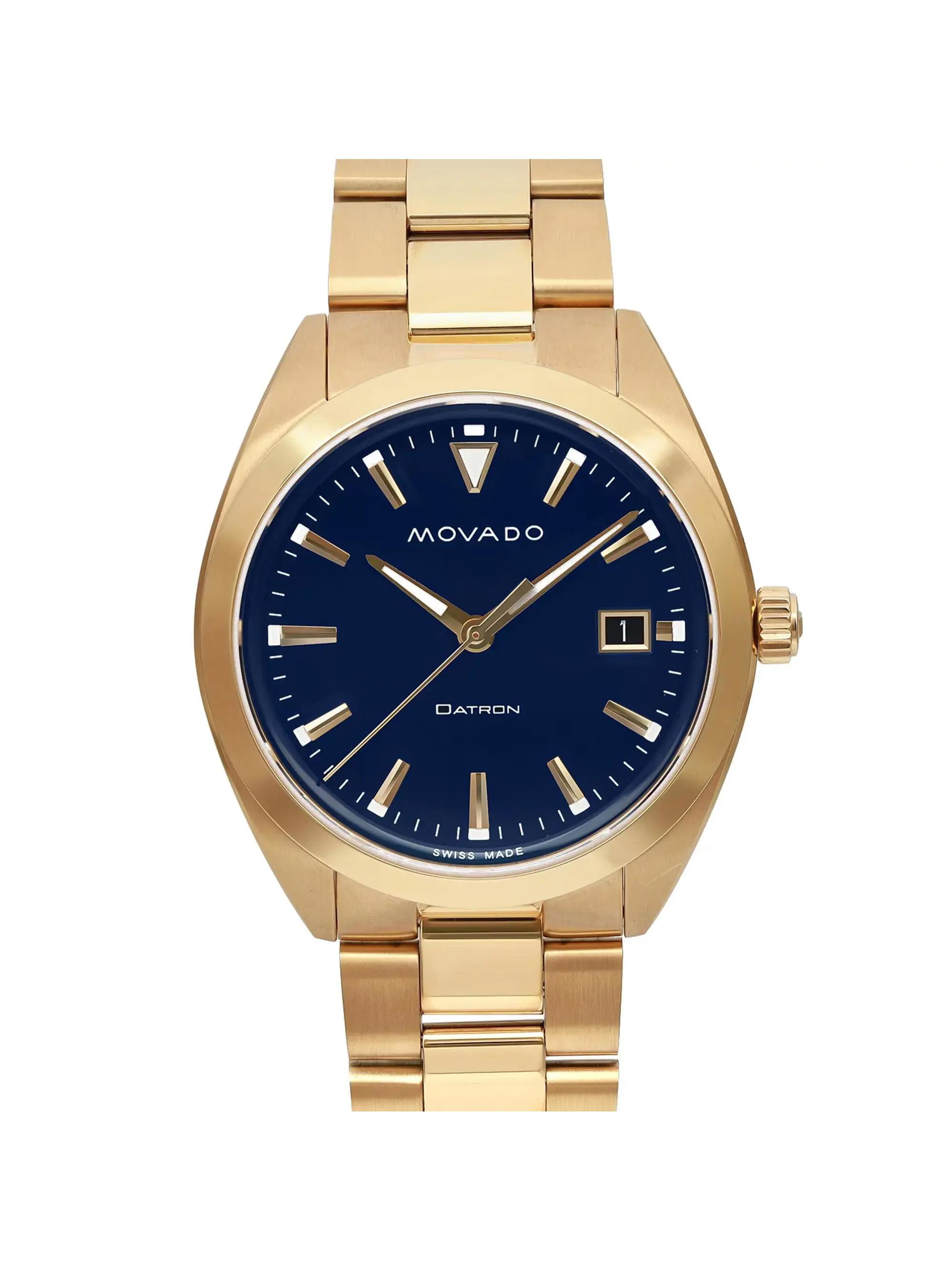 Movado Heritage Datron 39mm Gold Ion Plated Men s Watch Pre owned in Kosovo at 1102 Rating 5