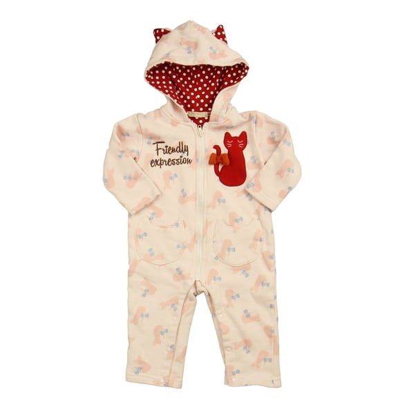 Pre-Owned Neo Factory Girls Pink | Cat Long Sleeve Outfit size: 9-12 Months (80) (Good)