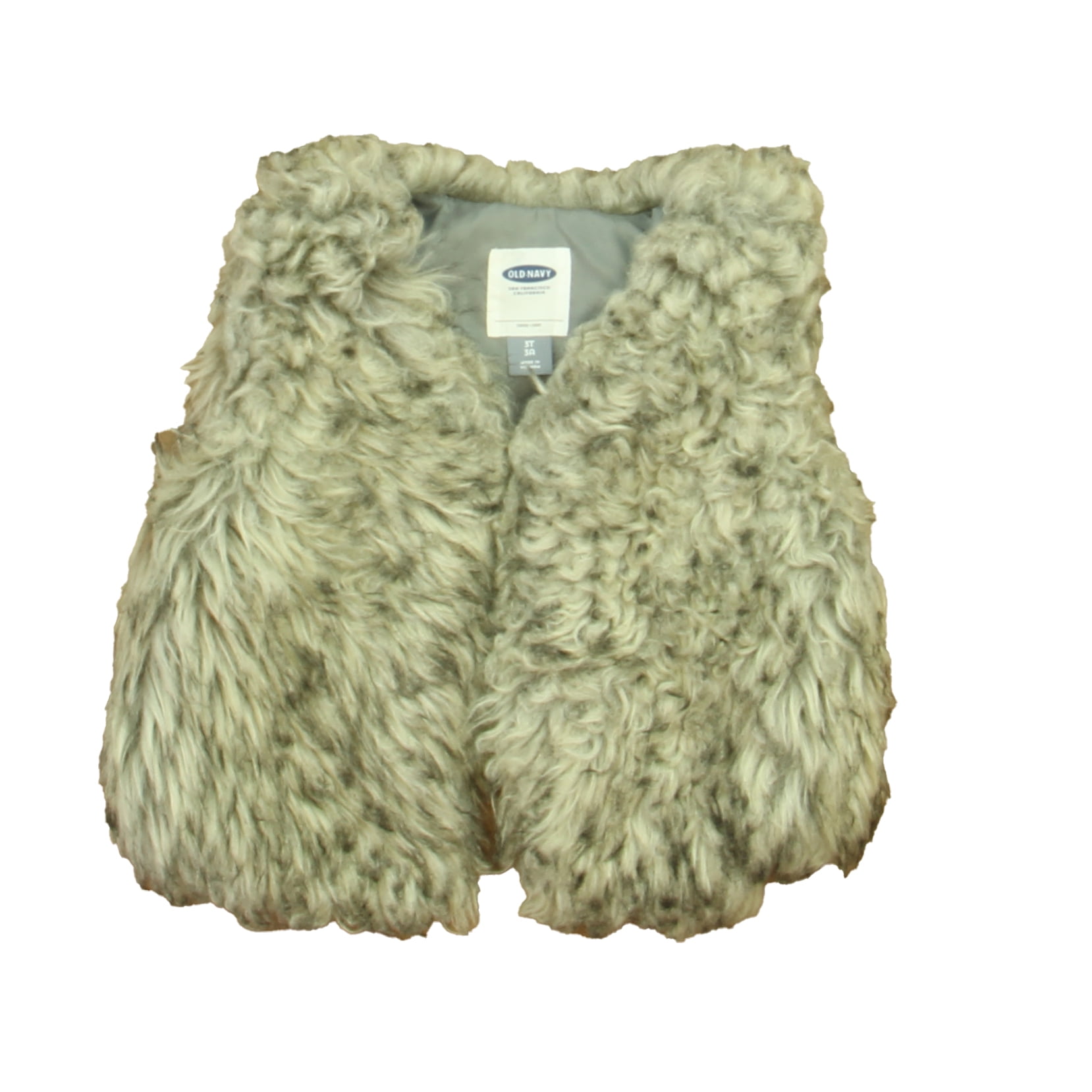 Faux fur vest old navy deals